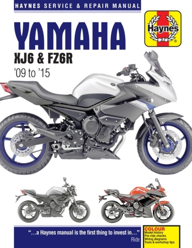 Yamaha Xj6 & Fz6r 2009-2015 Haynes Repair Manual