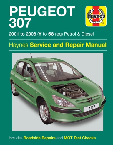 Peugeot 307 Petrol & Diesel 01 - 08 Haynes Repair Manual
