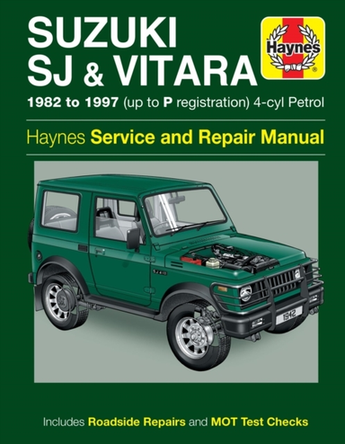 Suzuki Sj Series, Samurai & Vitara 4-cyl Petrol 82 - 97 Hayn