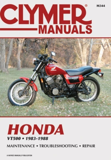 Honda Vt500 Motorcycle 1983-1988 Service Repair Manual