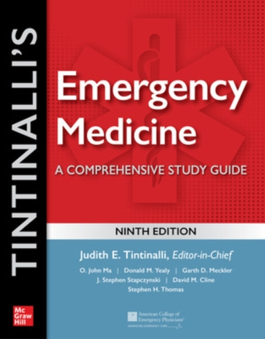 Tintinalli's Emergency Medicine: a Comprehensive Study Guide