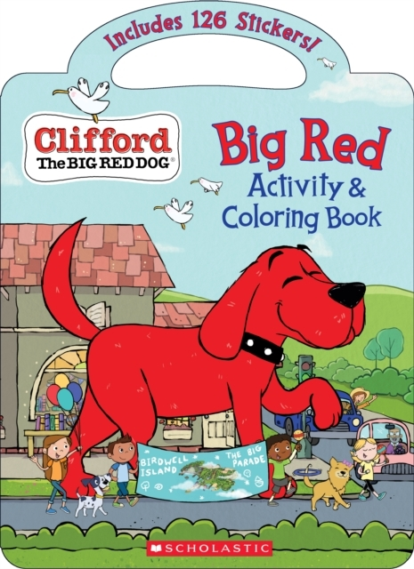 Big Red Activity & Coloring Book Clifford the Big Red Dog