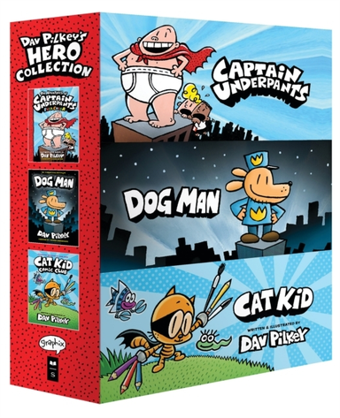 Dav Pilkey's Hero Collection Captain Underpants #1, Dog Man