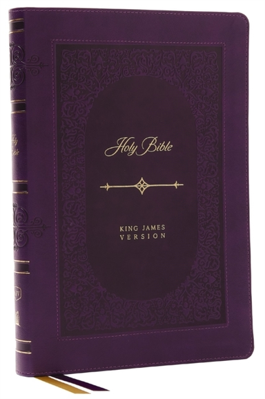 Kjv Holy Bible: Giant Print Thinline Bible, Purple Leatherso