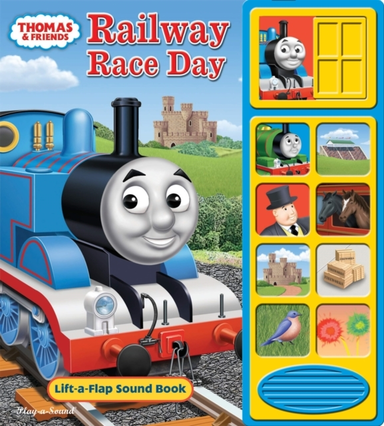 Thomas & Friends: Railway Race Day Lift-a-flap Sound Book