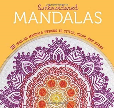 Embroidered Mandalas Iron-on Mandala Designs to Stitch, C