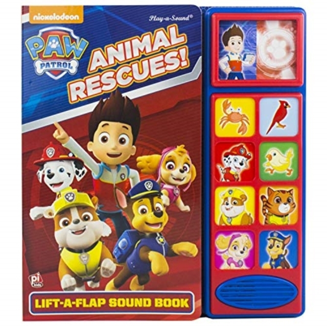 Nickelodeon Paw Patrol: Animal Rescues! Lift-a-flap Sound Bo
