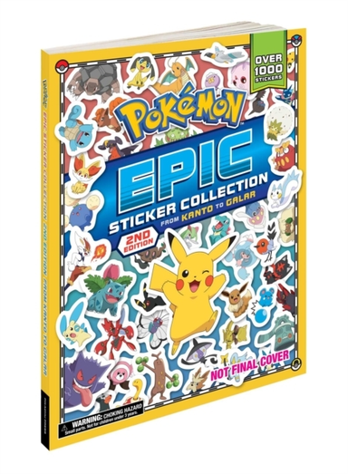 Pokemon Epic Sticker Collection 2nd Edition: From Kanto to G
