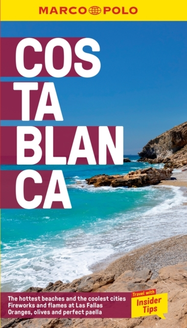 Costa Blanca Marco Polo Pocket Travel Guide With Pull Out