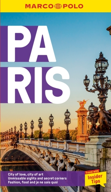 Paris Marco Polo Pocket Travel Guide With Pull Out Map