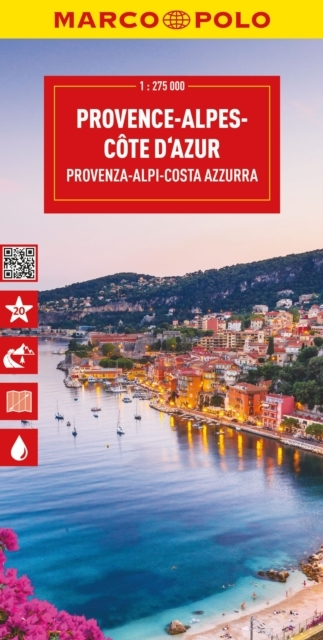 Provence, Alps, Cote D'azur Marco Polo Map