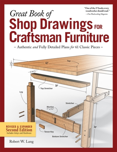 Great Book of Shop Drawings for Craftsman Furniture, Second