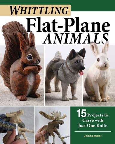 Whittling Flat-plane Animals Projects to Carve With Just