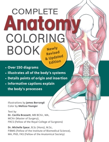 Complete Anatomy Coloring Book, Newly Revised and Updated Ed