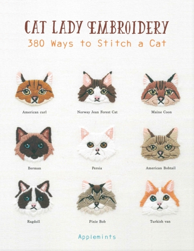 Cat Lady Embroidery Ways to Stitch a Cat