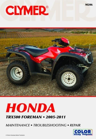Honda Trx500 Foreman Series Atv (2005-2011) Service Repair M
