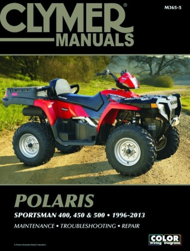 Polaris 400 450 & 500 Sportsman Atv (1996-2013) Service Rep
