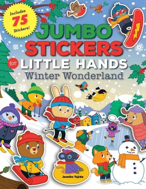 Jumbo Stickers for Little Hands Winter Wonderlandincludes 7