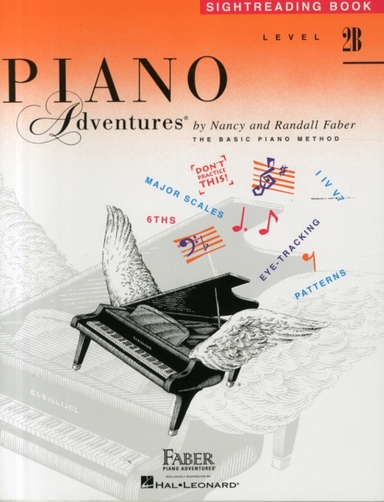 Piano Adventures Sightreading Level 2b