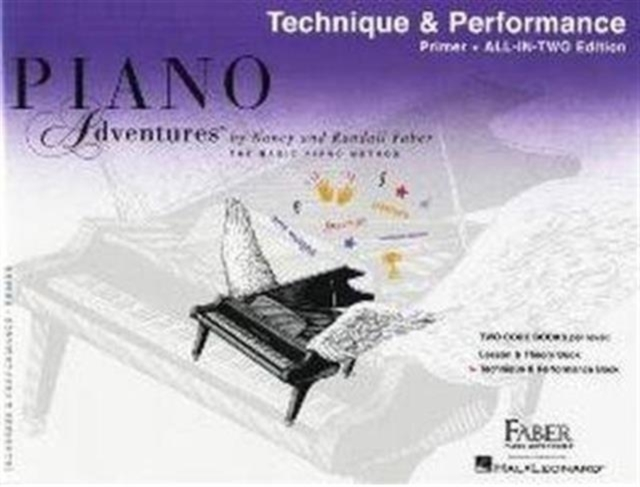 Piano Adventures All-in-two Primer Tech & Perf All-in-two E