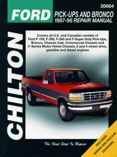 Ford Pick-ups & Bronco ('80- '96) (chilton)