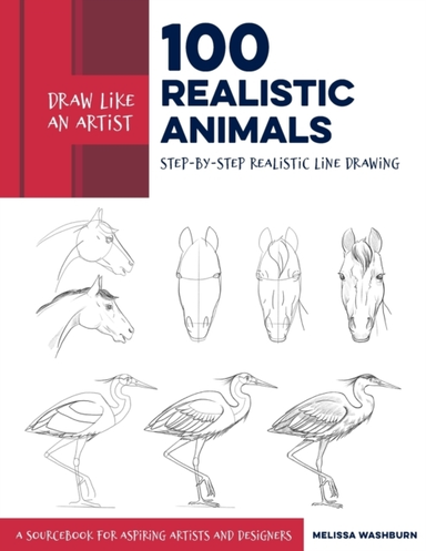 Draw Like an Artist 100 Realistic Animalsstep-by-step Reali