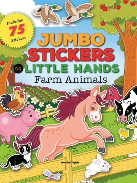 Jumbo Stickers for Little Hands Farm Animals