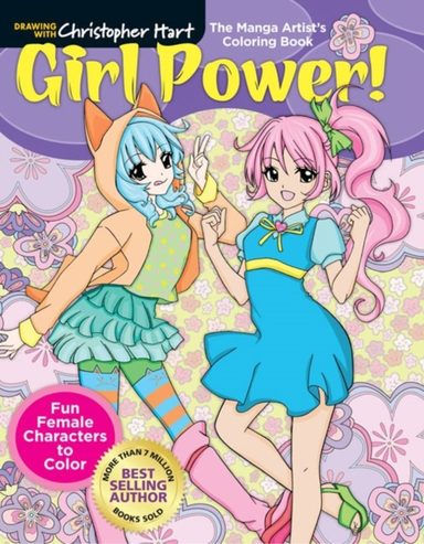 Manga Artist's Coloring Book Girl Power!