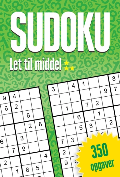 D1 Sudoku - let til middel