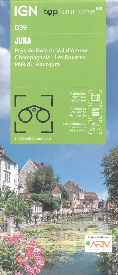 TOP100: D39: Jura - Pays de Dole et Val d'Amour Champagnole - Les Rousses PNR du Haut-Jura