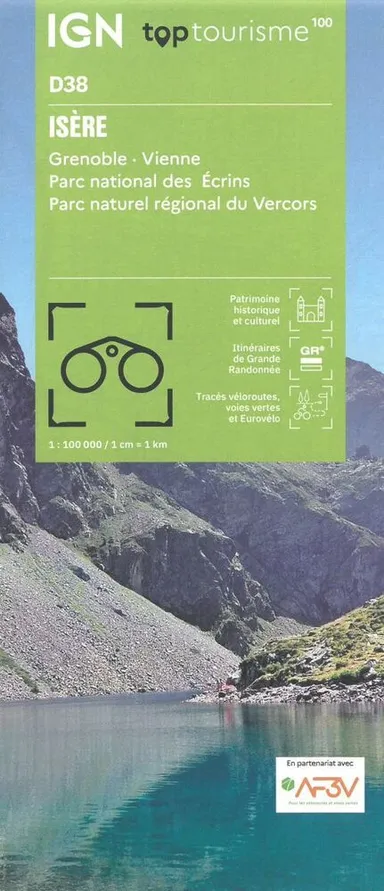 TOP100: D38: Isere - Grenoble Vienne Parc national des Ecrins Parc naturel regional du Vercors