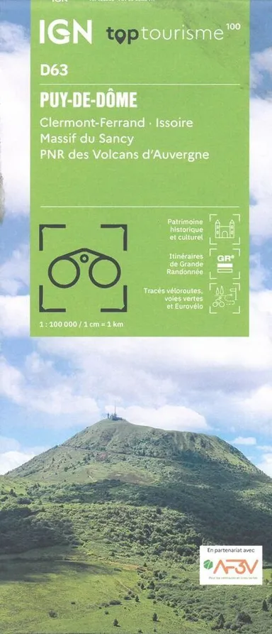 TOP100: D63: Puy-de-Dome - Clermont-Ferrand Issoire Massif du Sancy PNR des Volcans d'Auvergne