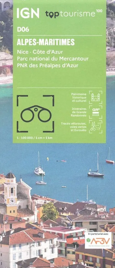 TOP100: D06: Alpes-Maritimes - Nice - Cote d'Azur - Parc national du Mercantour - PNR des Prealpes d'Azur