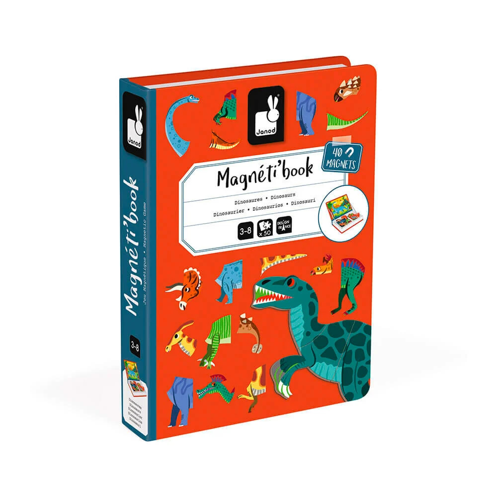Magneti'book - Dinosaurs - 40 magnets billede