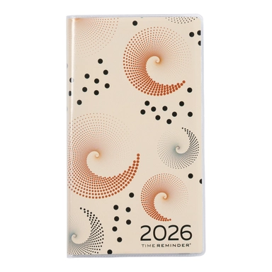 Månedskalender 2026 Geometrisk Mønster