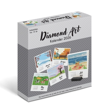 Lav selv Diamond Art årskalender 2026