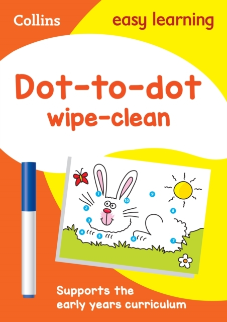 Dot-to-dot Age 3-5 Wipe Clean Activity Book