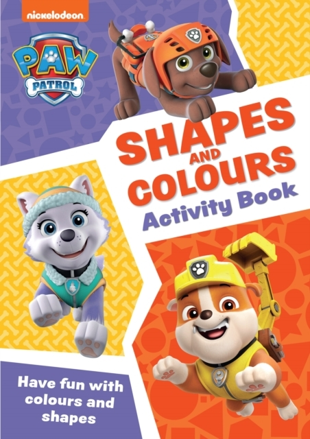 Paw Patrol Shapes and Colours Activity Book