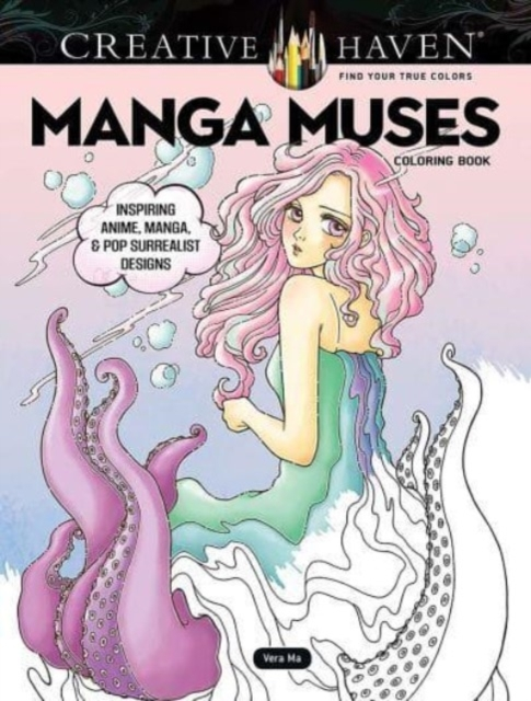 Creative Haven Manga Muses Coloring Bookinspiring Anime Man
