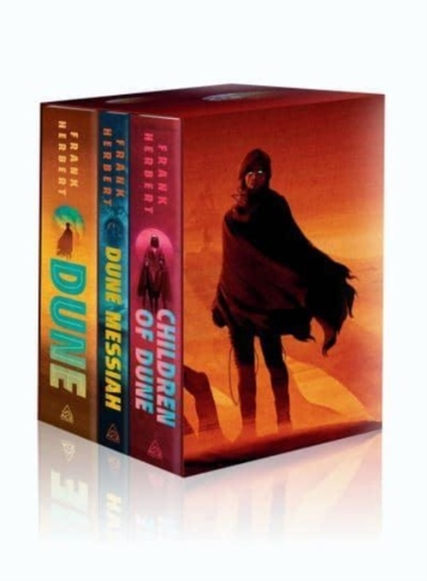 Frank Herbert's Dune Saga 3-book Deluxe Hardcover Boxed Setd