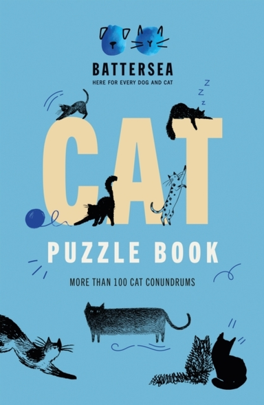 Battersea Dogs and Cats Home - Cat Puzzle Bookincludes Cross