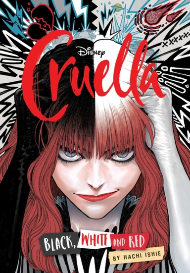 Disney Cruellathe Manga Black White and Red