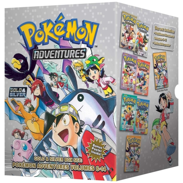 Pokemon Adventures Gold & Silver Box Set (set Includes Vols.
