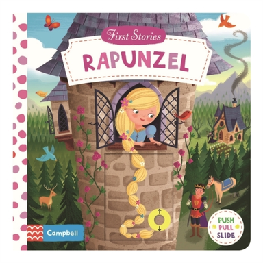 Rapunzela Push Pull Slide Book