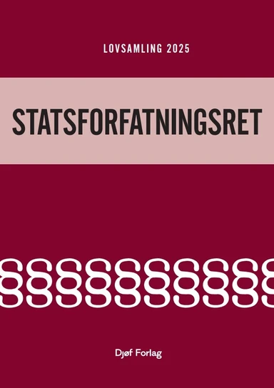 Lovsamling - Statsforfatningsret