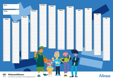 Plakat: Fessor-kalender