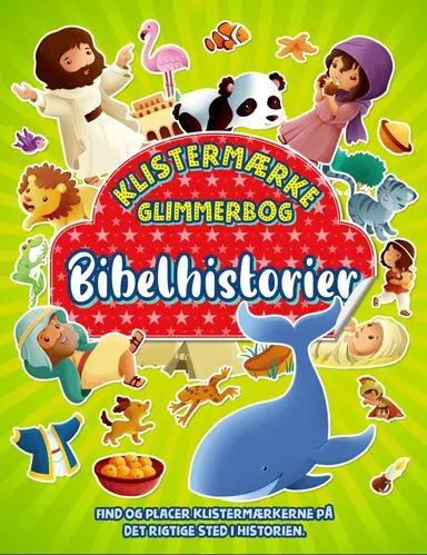 KLISTERMÆRKE GLIMMERBOG - BIBELHISTORIER
