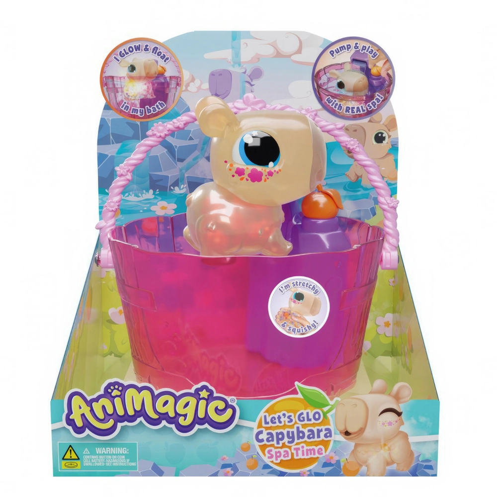 Animagic - Let's Glo Capybara Spa Time billede