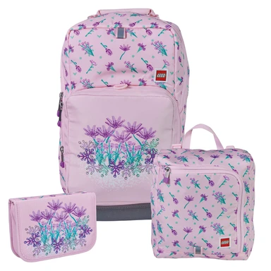 Skoletaskesæt Optimo LEGO FLOWERS 20,5L