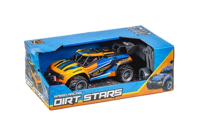 Fjernstyret Jeep Racing blå/orange